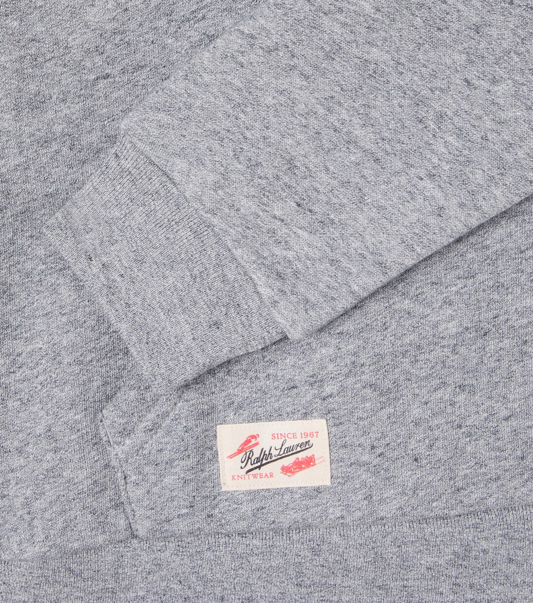 Printed cotton-blend fleece hoodie | Polo Ralph Lauren Kids