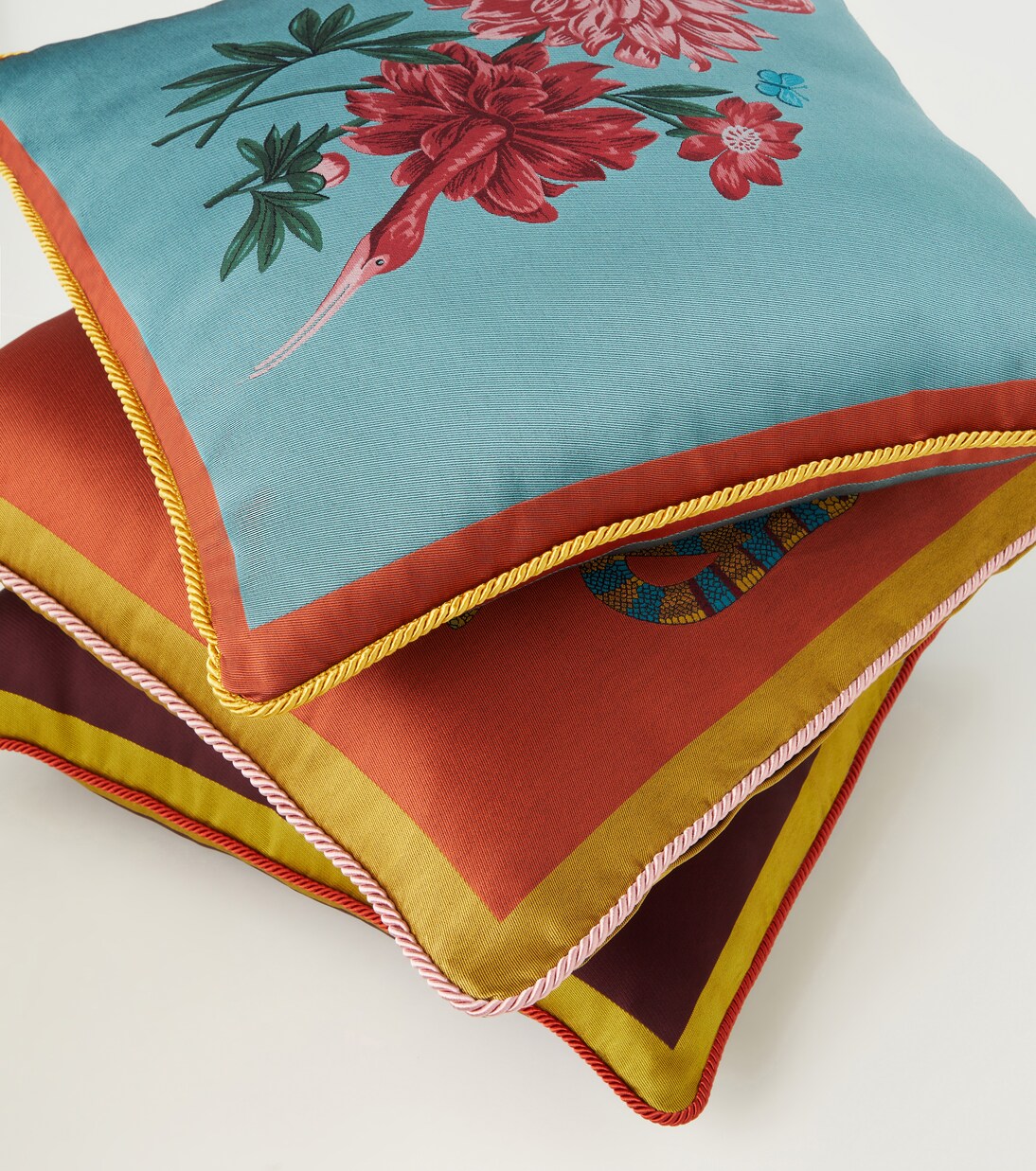 Birdbloom cushion | La DoubleJ