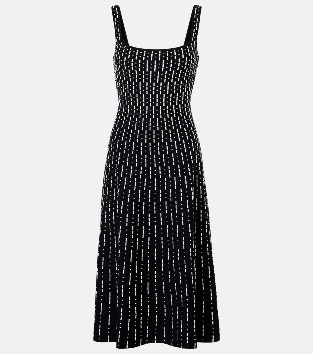 Robe midi Ellison en tricot compact | Staud