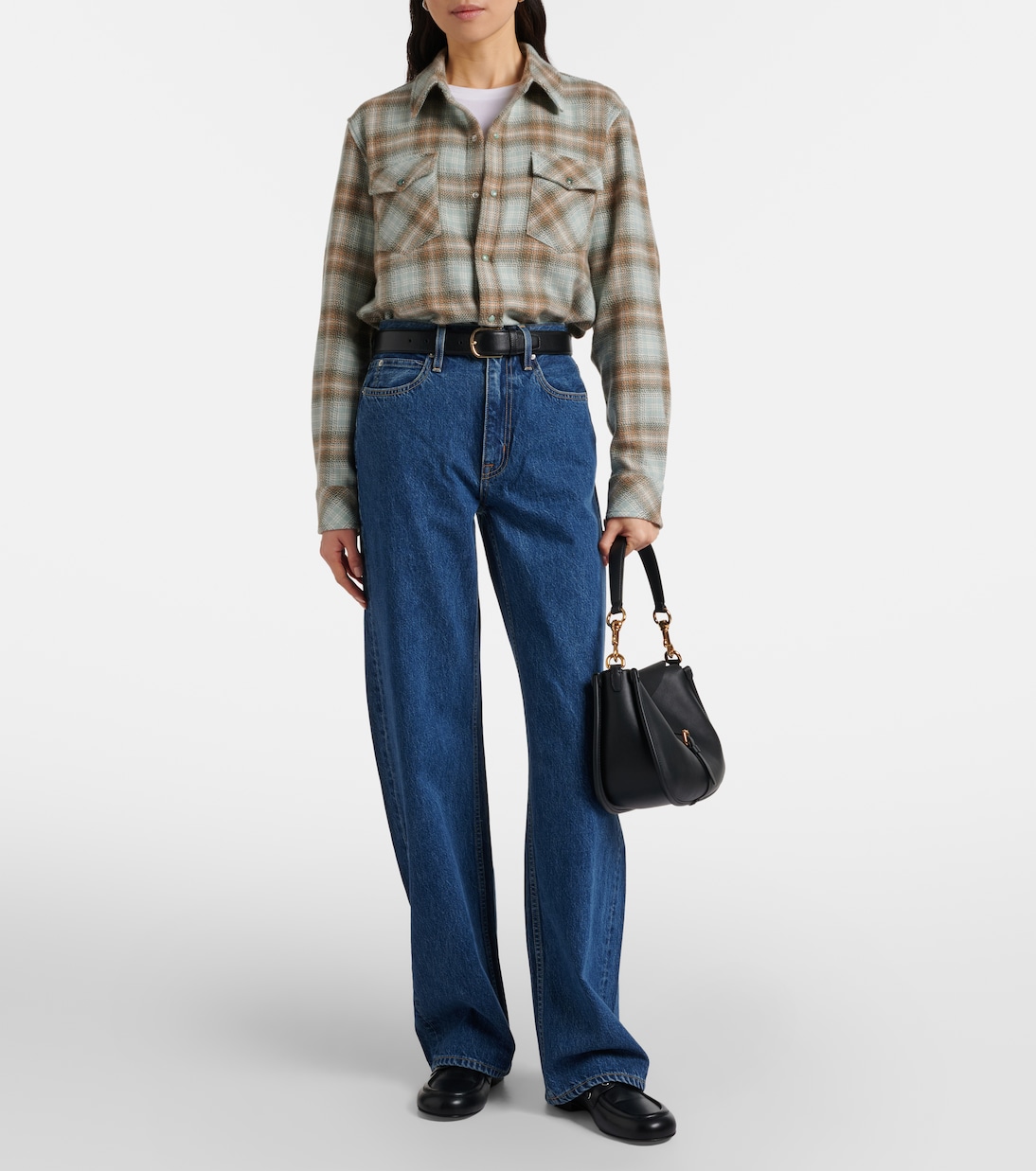 Jeans Cassie a gamba larga | Slvrlake