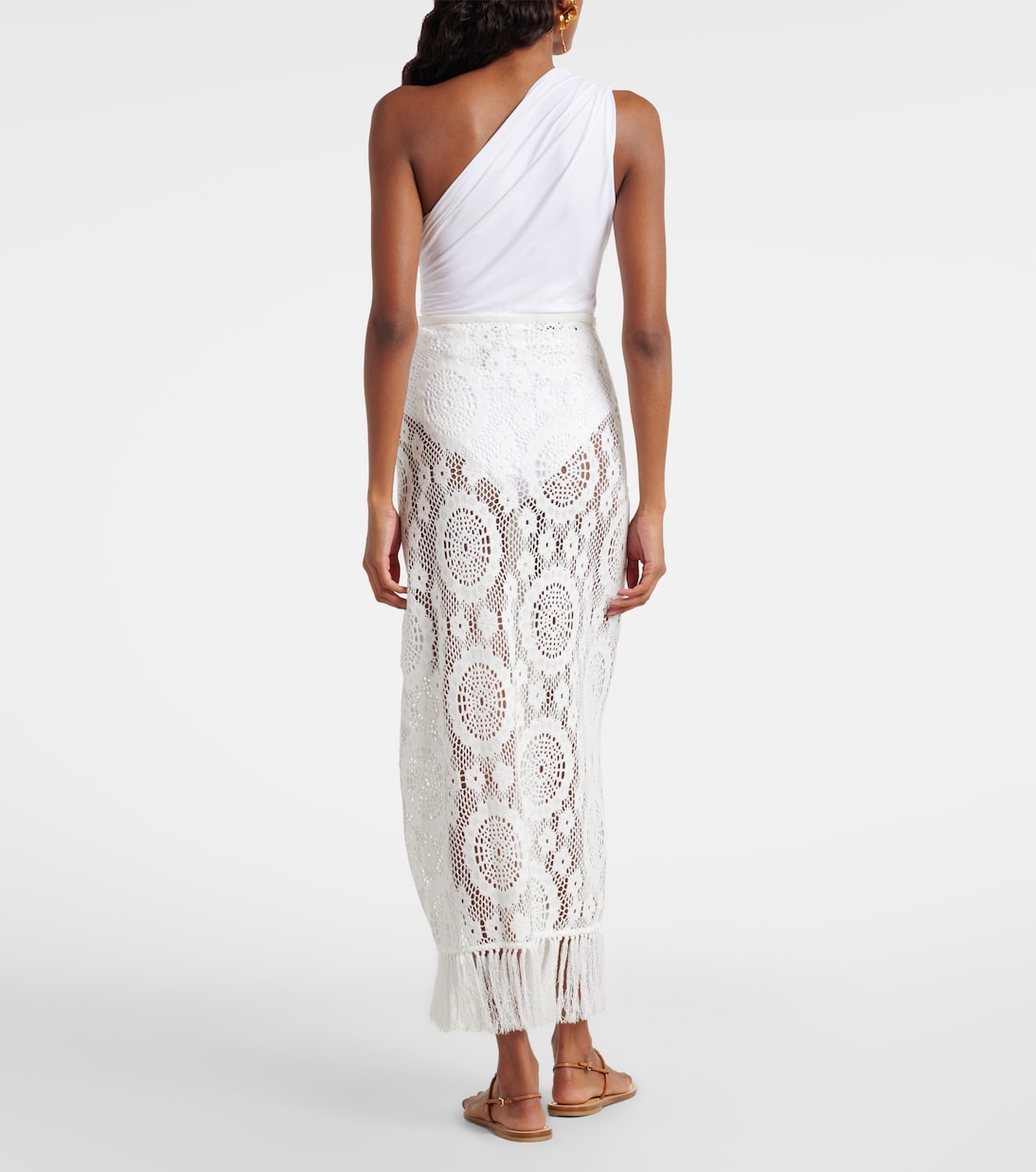 Thyri fringed beach cover-up | Simkhai