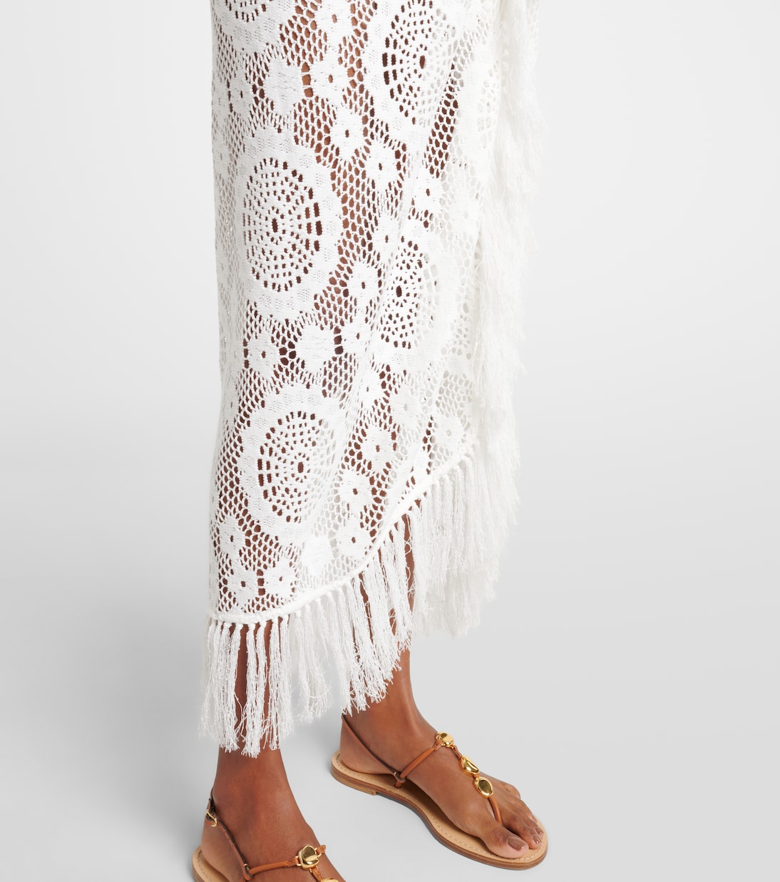 Thyri fringed beach cover-up | Simkhai