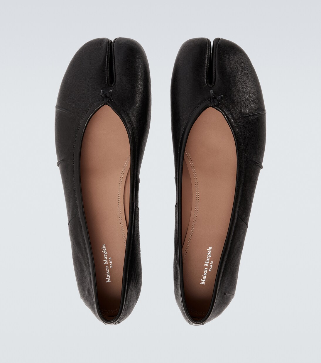 Tabi leather ballet flats | Maison Margiela