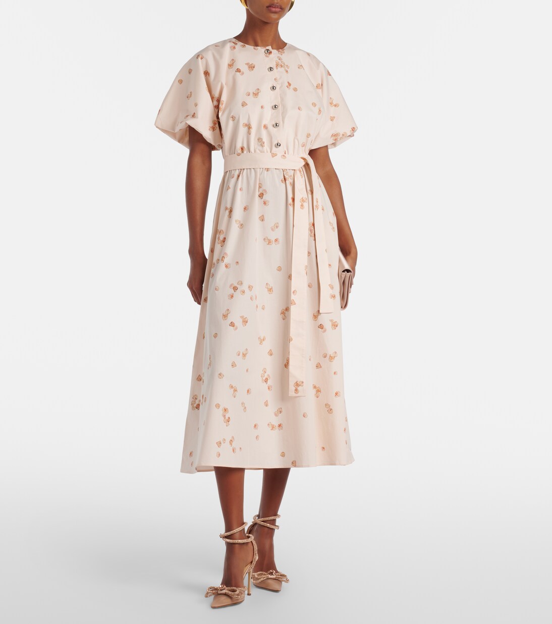 Double Bow 110 mesh slingback pumps | Mach & Mach