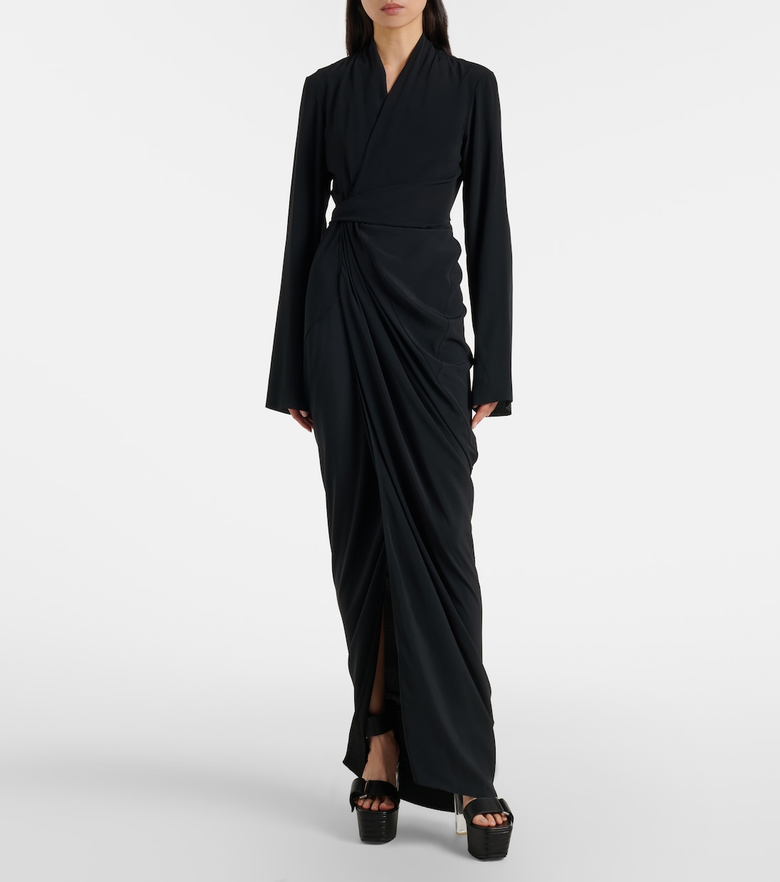 Belted wrap dress | Rick Owens