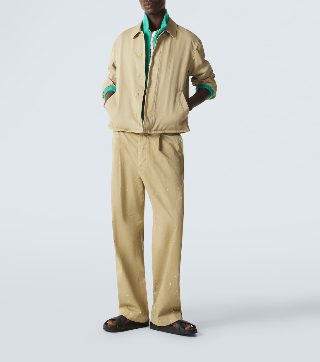 Cotton blouson jacket | Auralee