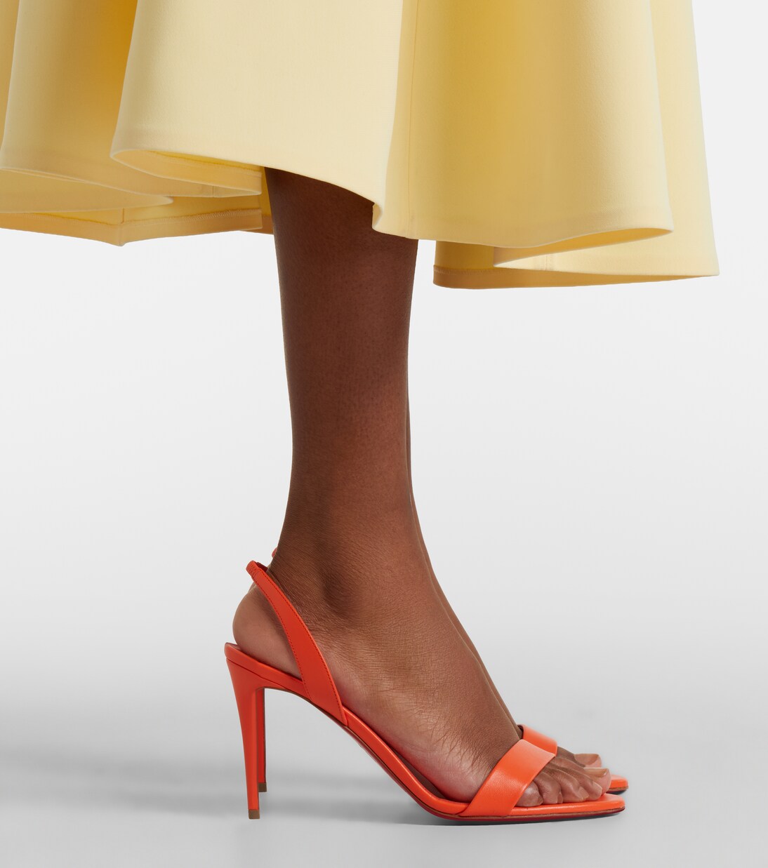 Sandales slingback O Marylin 85 en cuir | Christian Louboutin