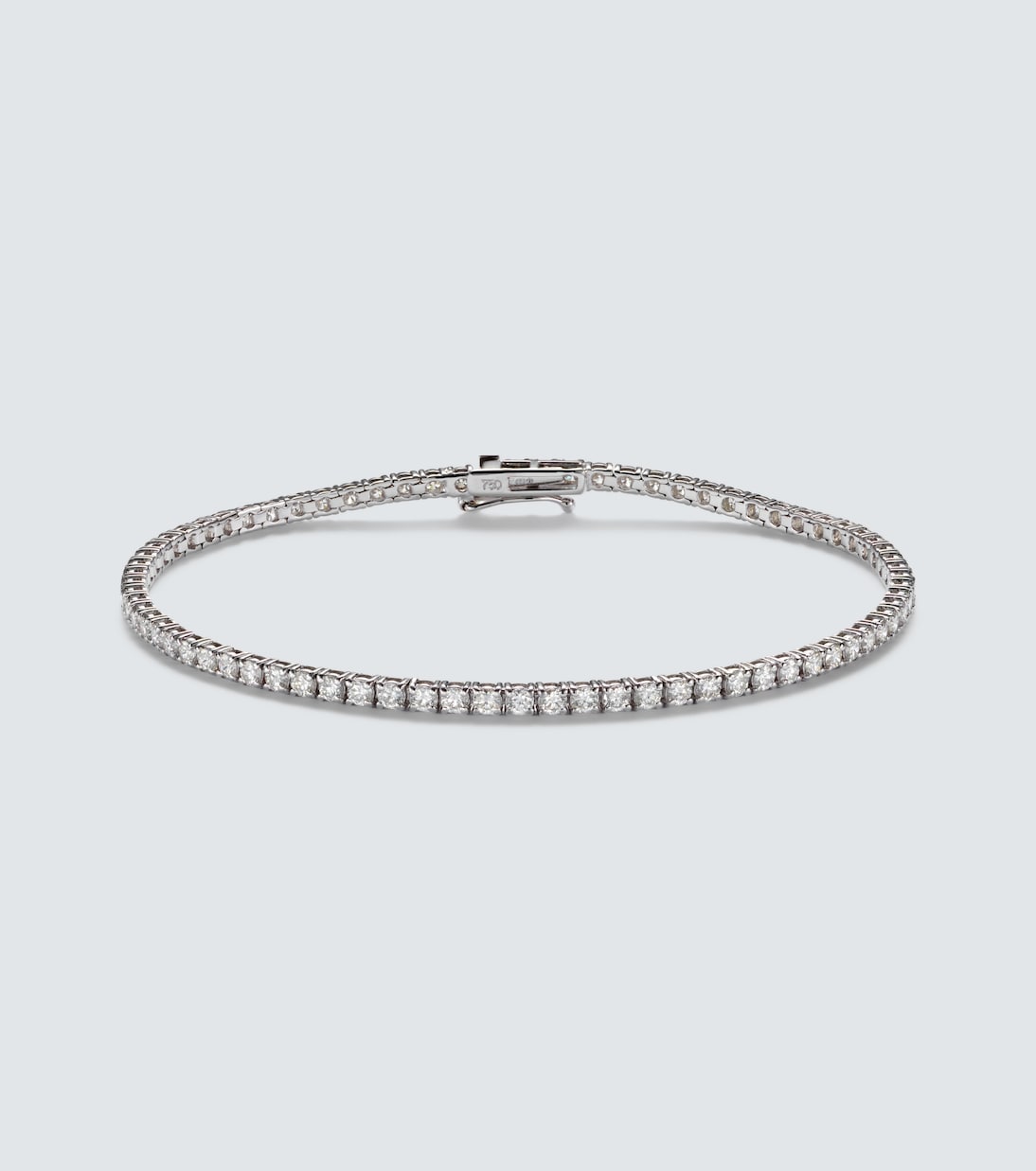 Bracelet tennis en or blanc 18 ct (750/1000) et diamants | Shay Jewelry