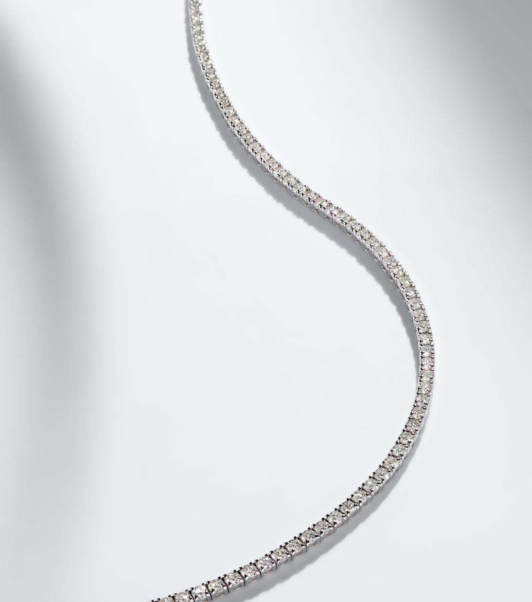 Bracelet tennis en or blanc 18 ct (750/1000) et diamants | Shay Jewelry