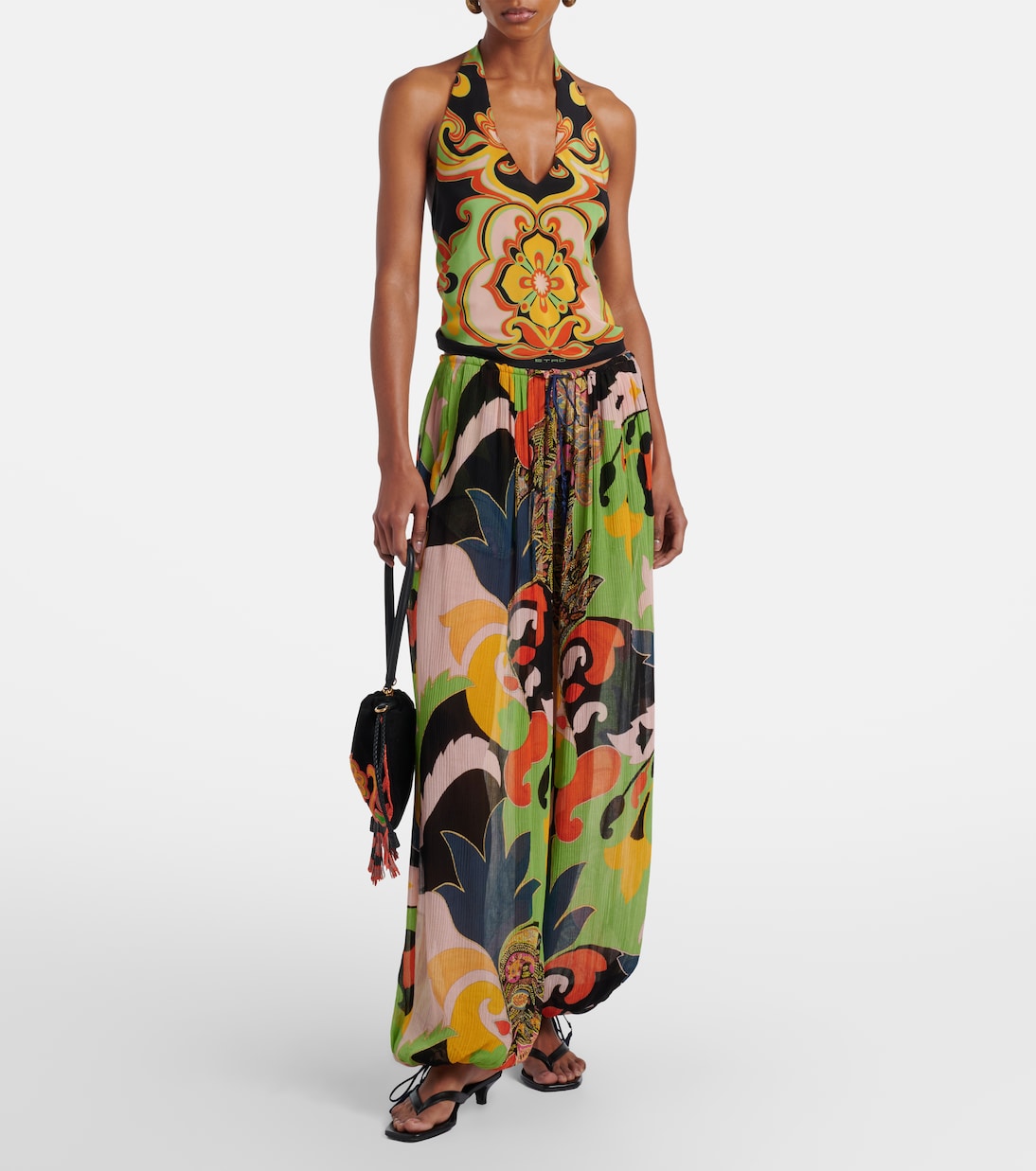 Top de seda floral | Etro