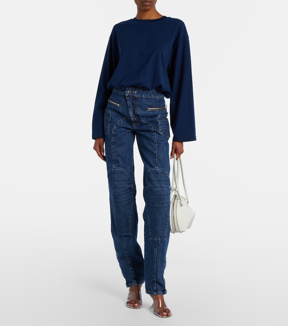 Mid-Rise Straight Jeans | Jean Paul Gaultier