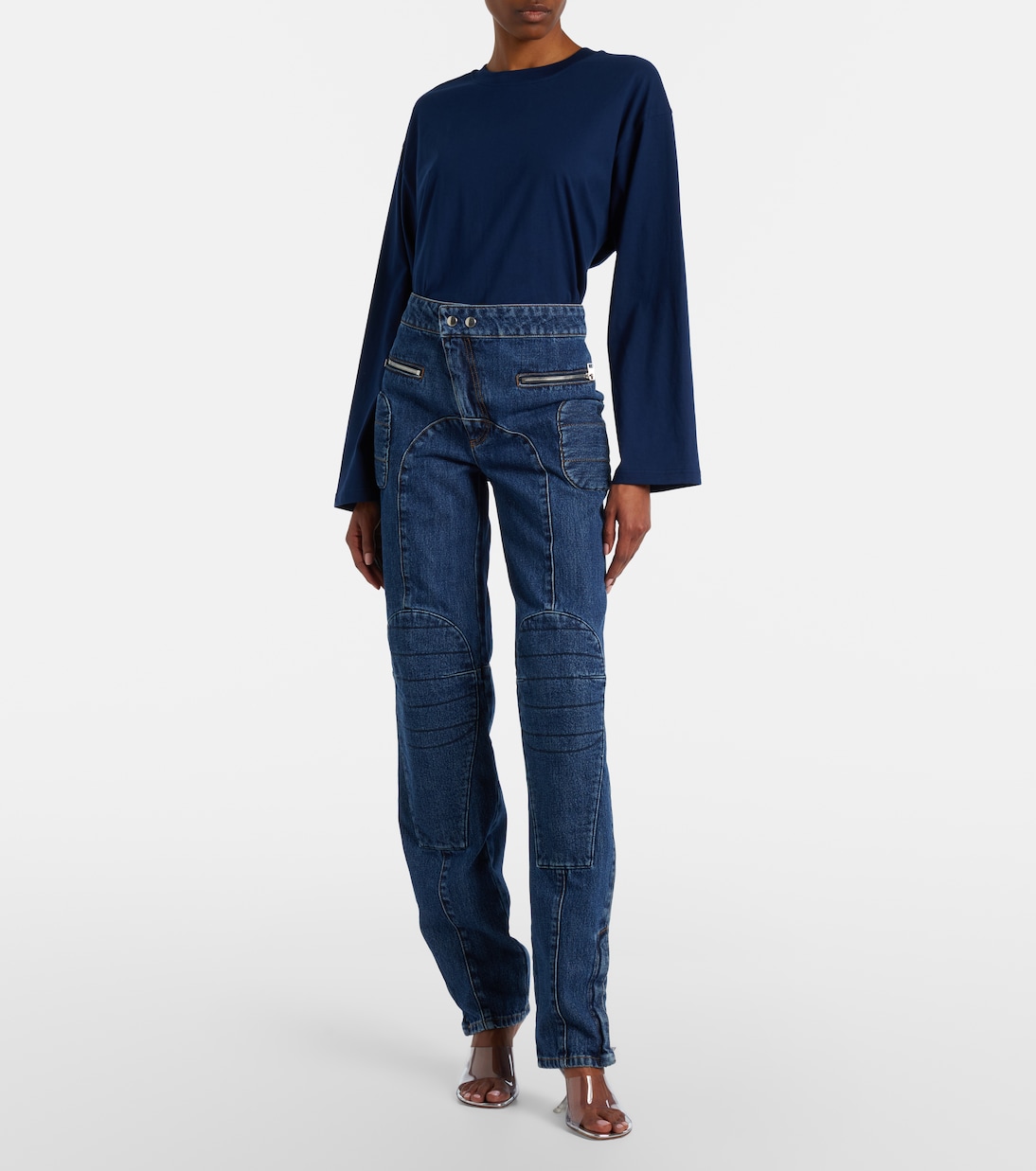 Mid-Rise Straight Jeans | Jean Paul Gaultier