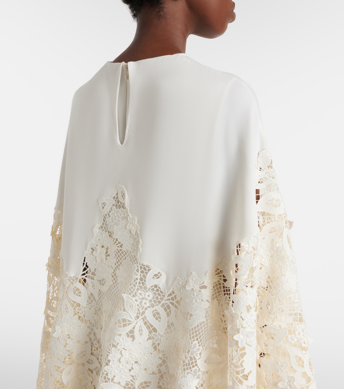 Kaftan aus einem Seidengemisch | Oscar de la Renta