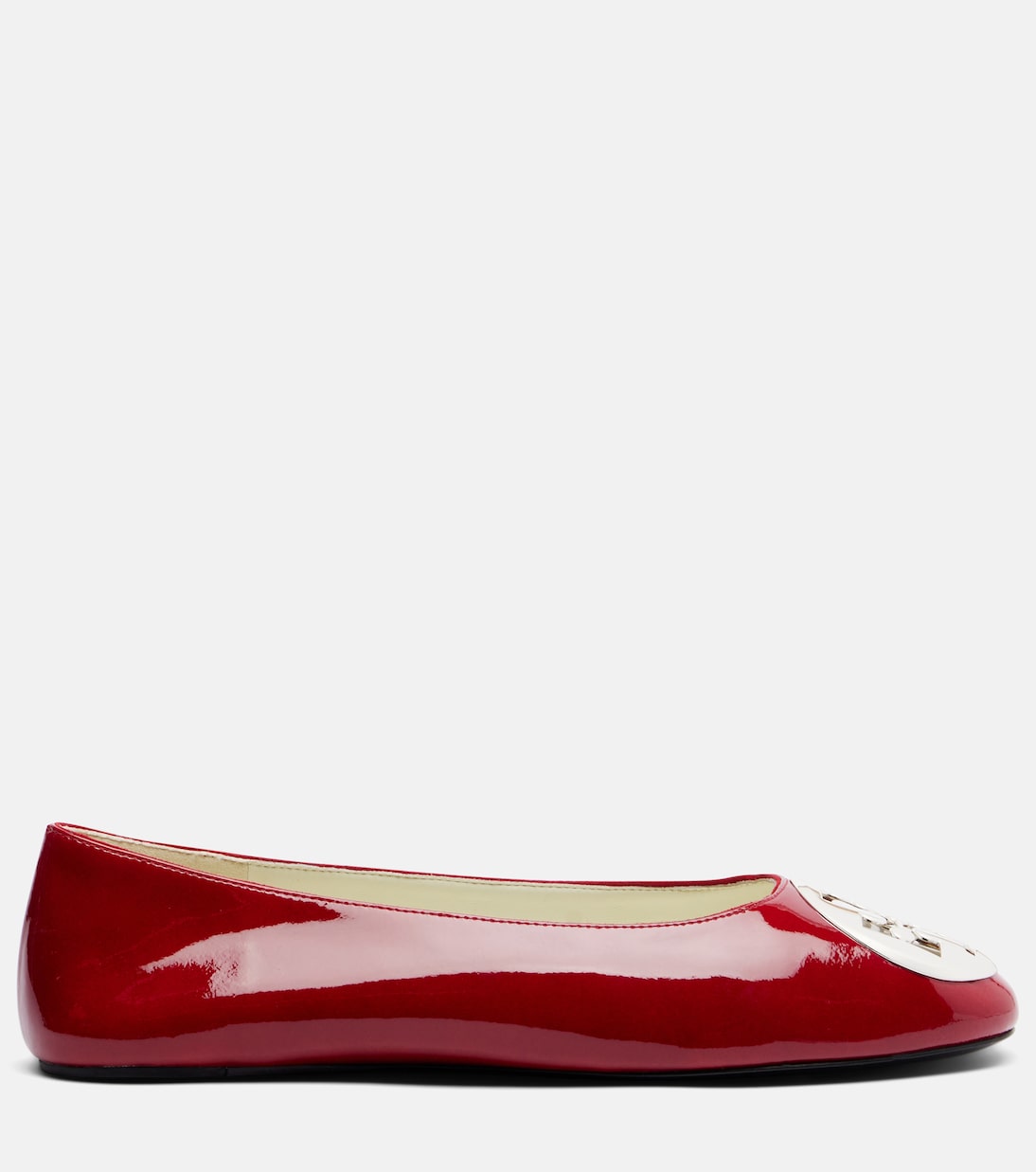 Reva embellished patent leather ballet flats | Tory Burch
