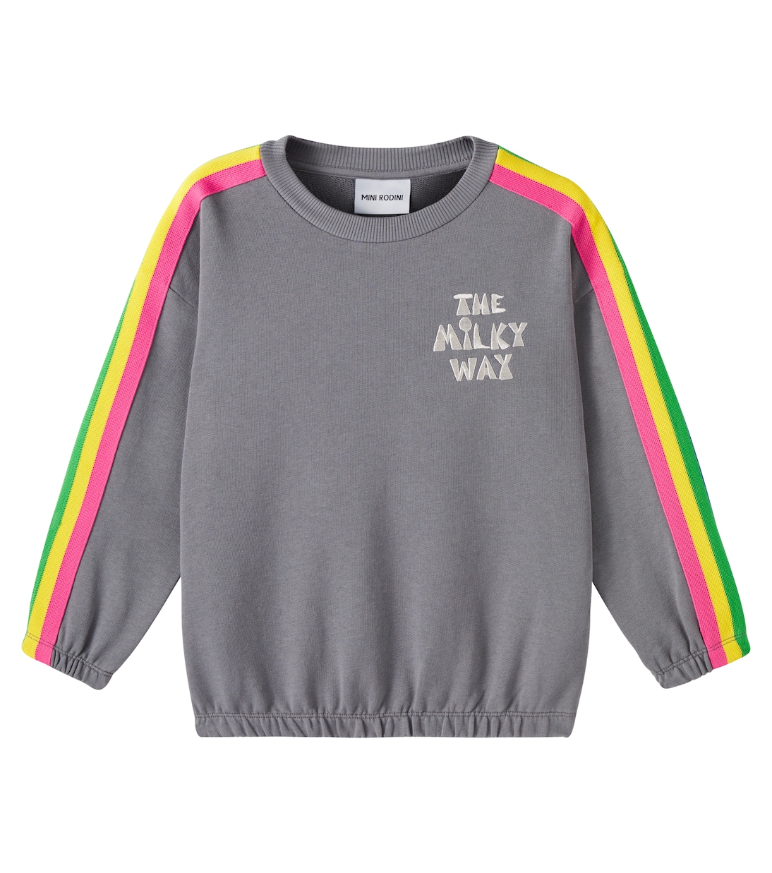 Besticktes Sweatshirt aus Baumwoll-Jersey | Mini Rodini