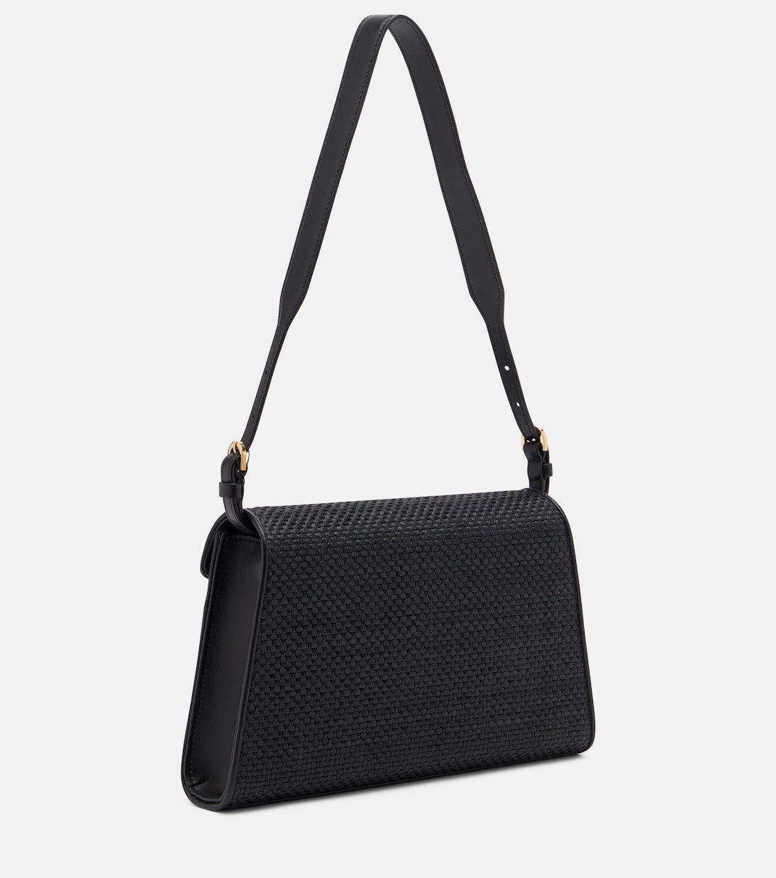 Tote Symmetry aus Raffiabast mit Leder | Savette