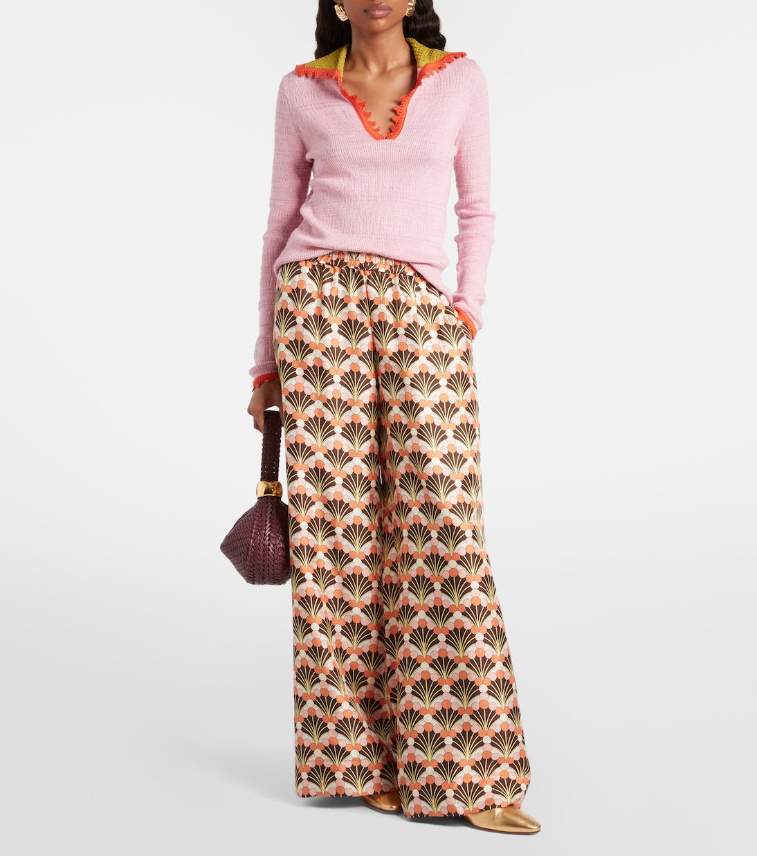 Picket cotton and wool sweater | La DoubleJ