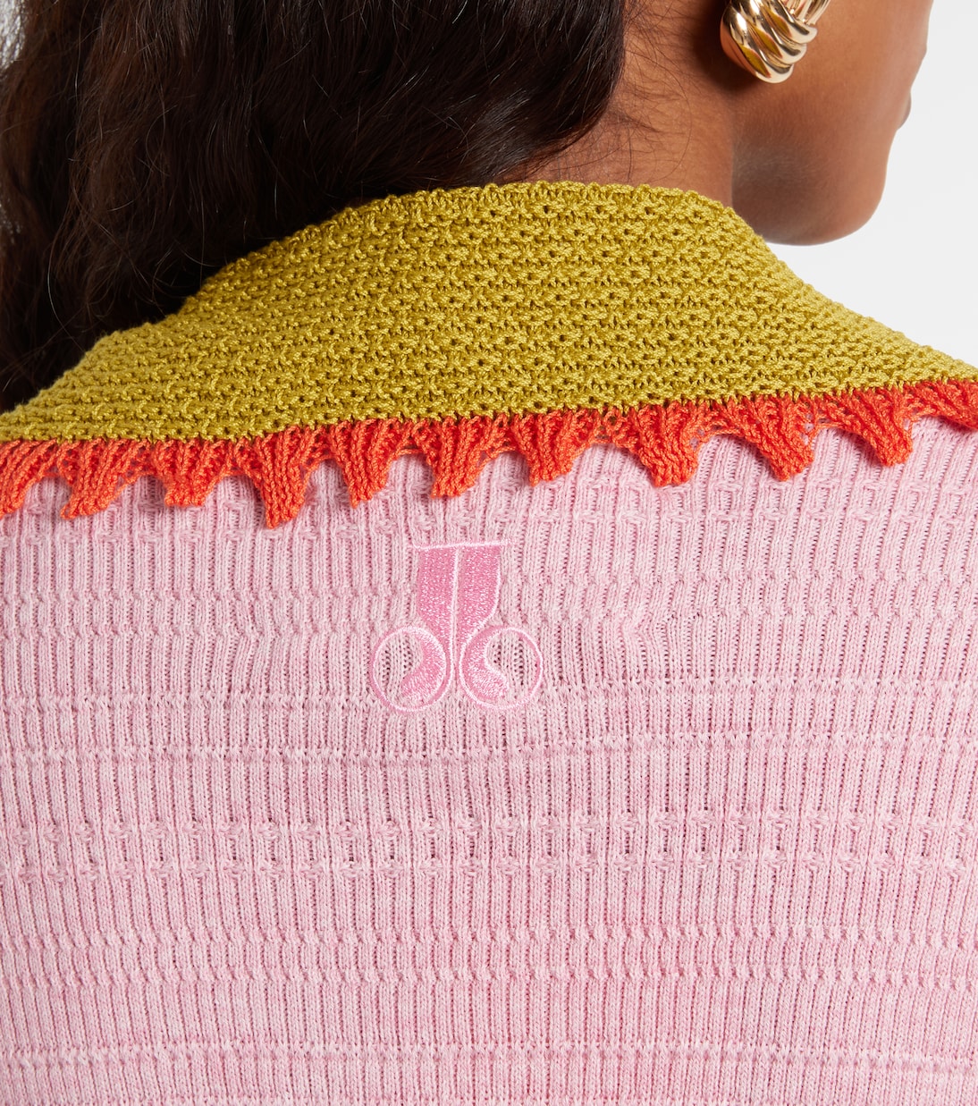 Picket cotton and wool sweater | La DoubleJ