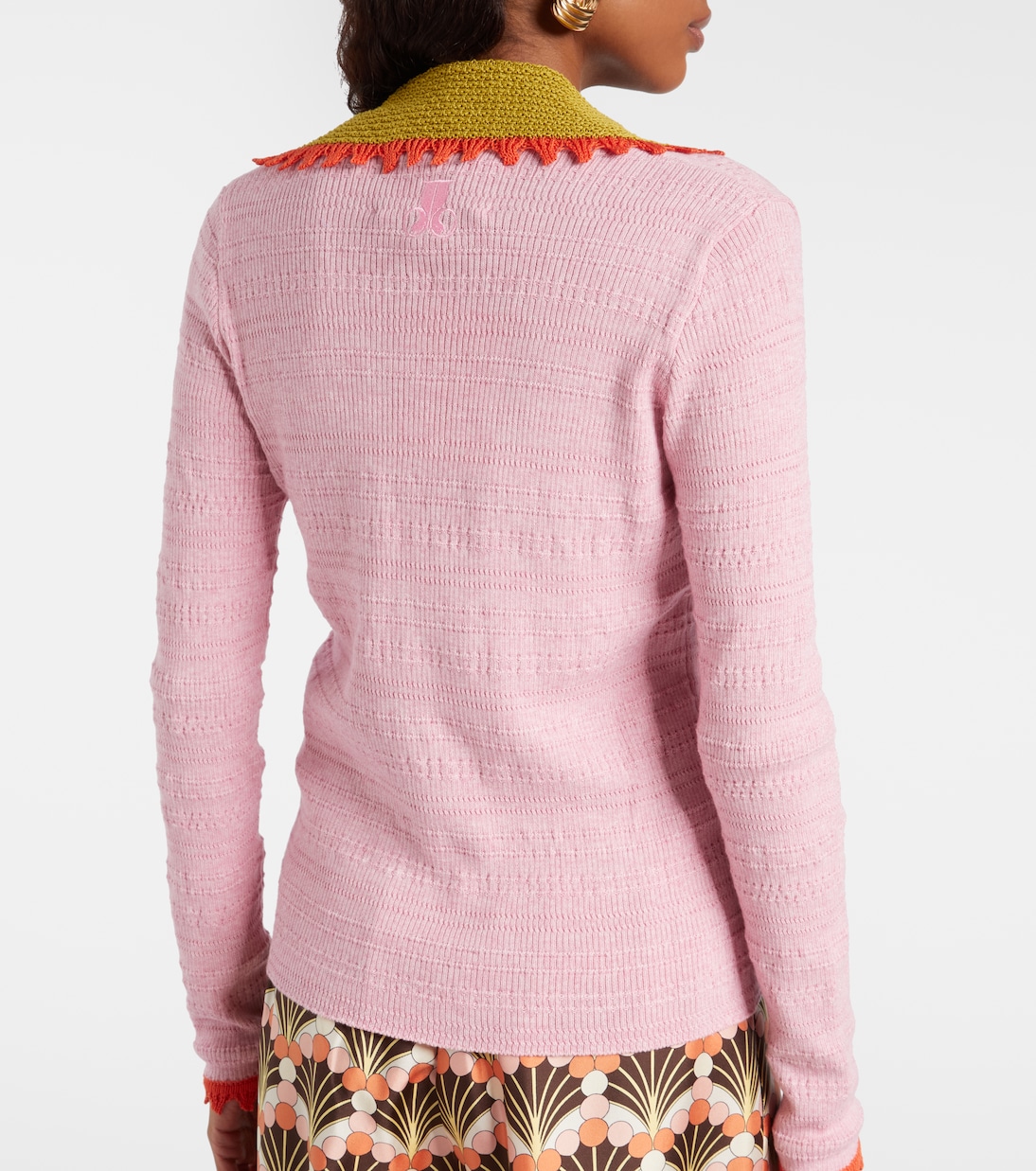 Picket cotton and wool sweater | La DoubleJ