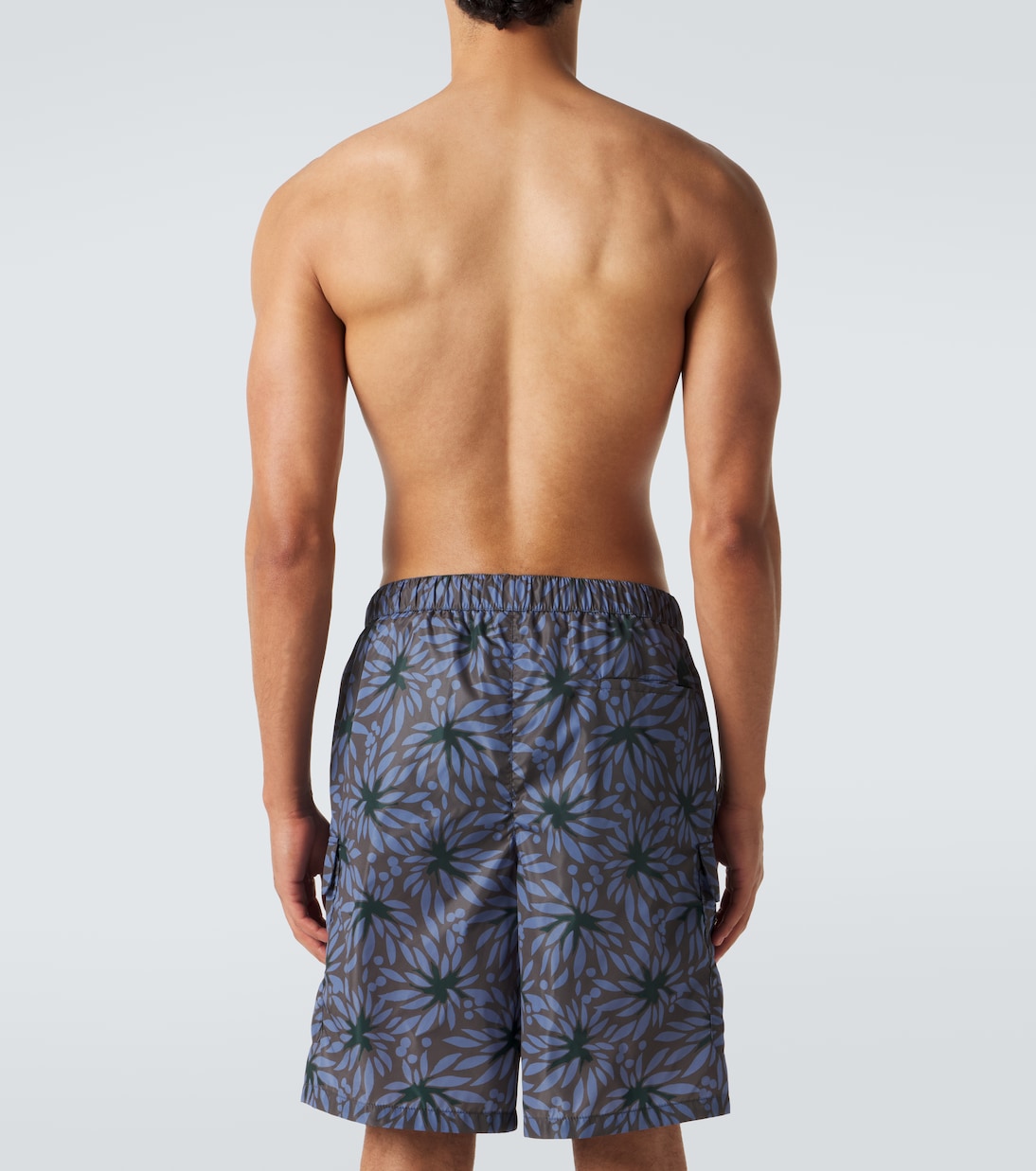 Re-Nylon floral swim trunks | Prada