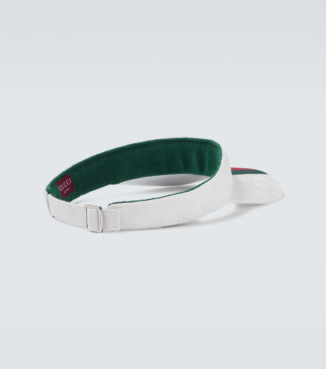 Visiera Web Stripe GG Canvas | Gucci