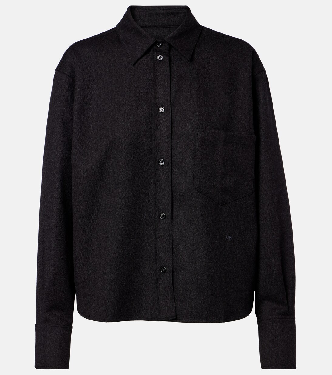Ellys wool flannel shirt | Victoria Beckham