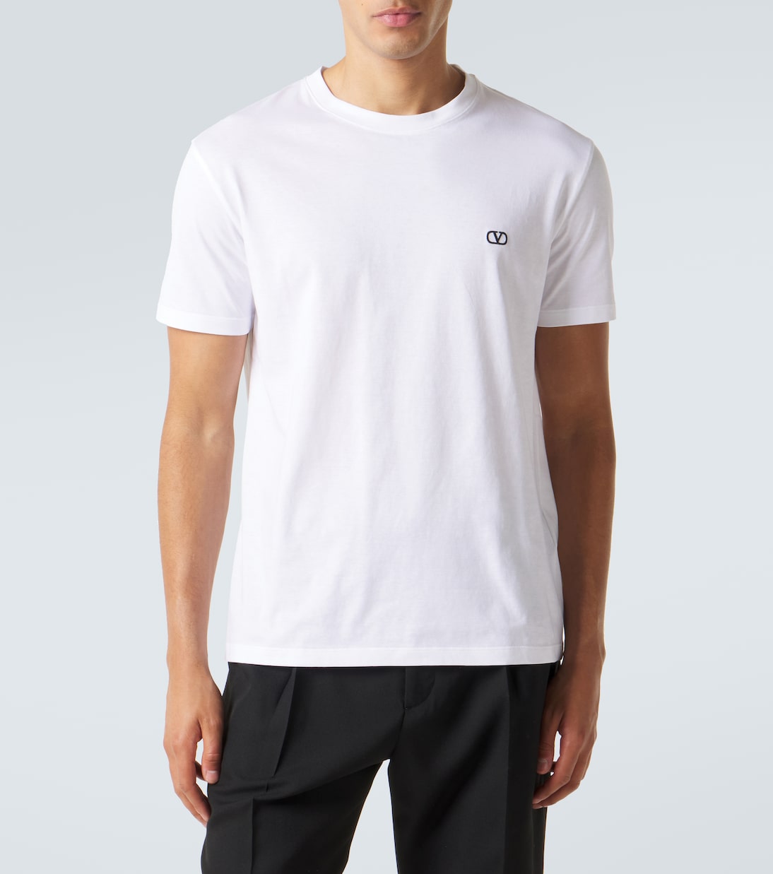 VLogo cotton jersey T-shirt | Valentino