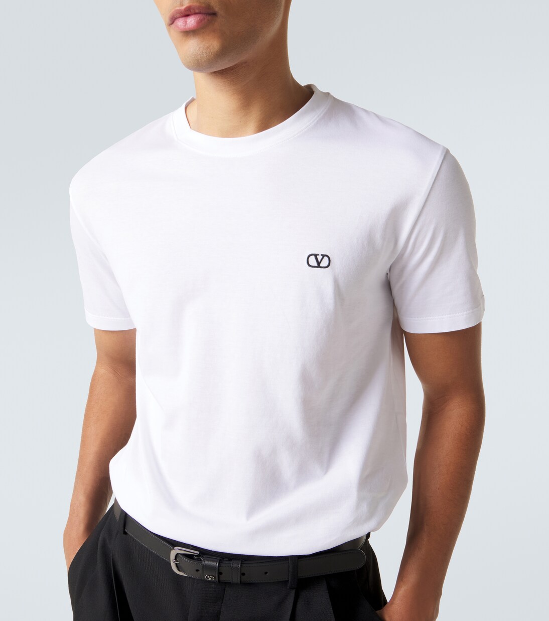 VLogo cotton jersey T-shirt | Valentino