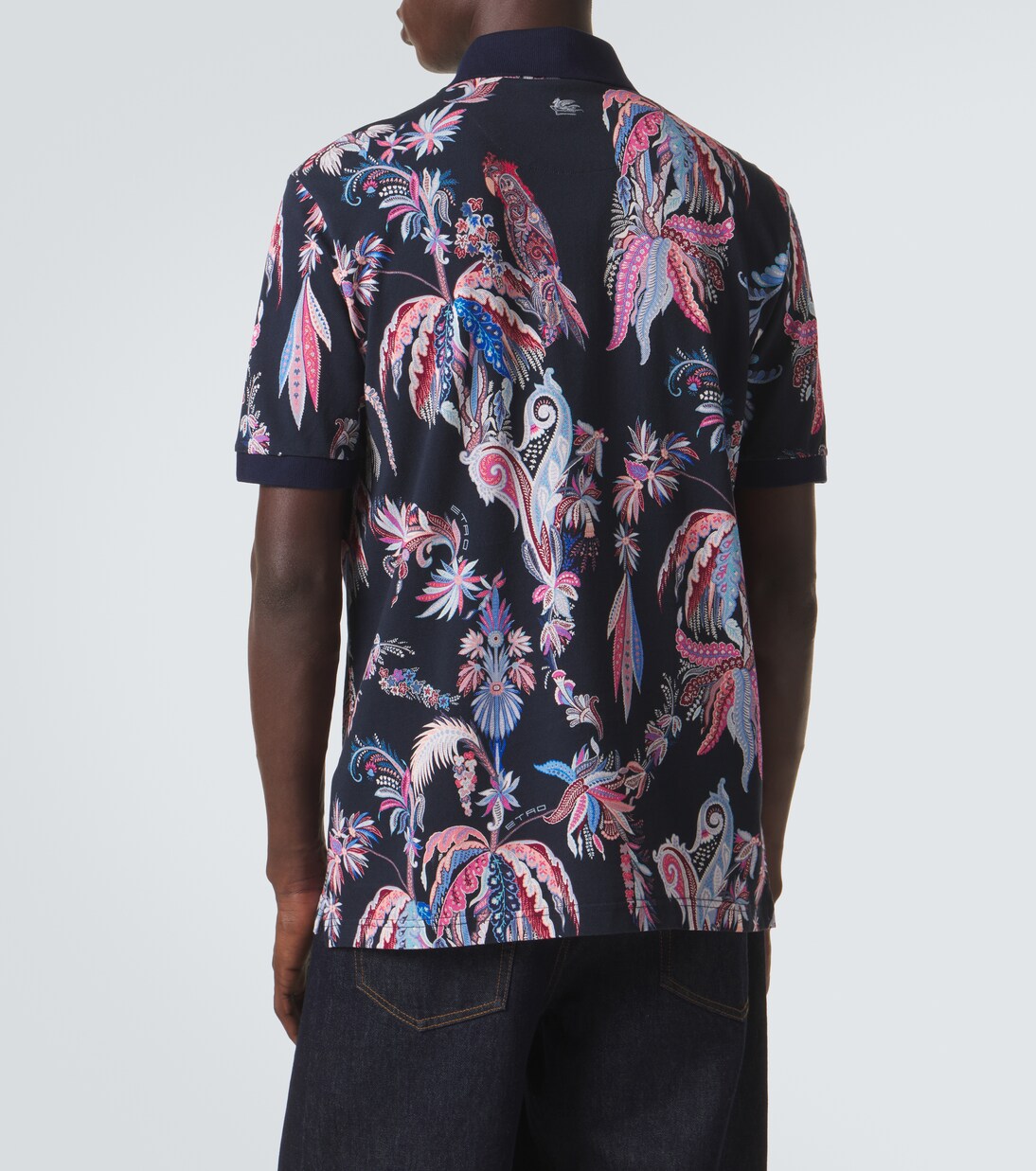 Polo en coton à imprimé | Etro