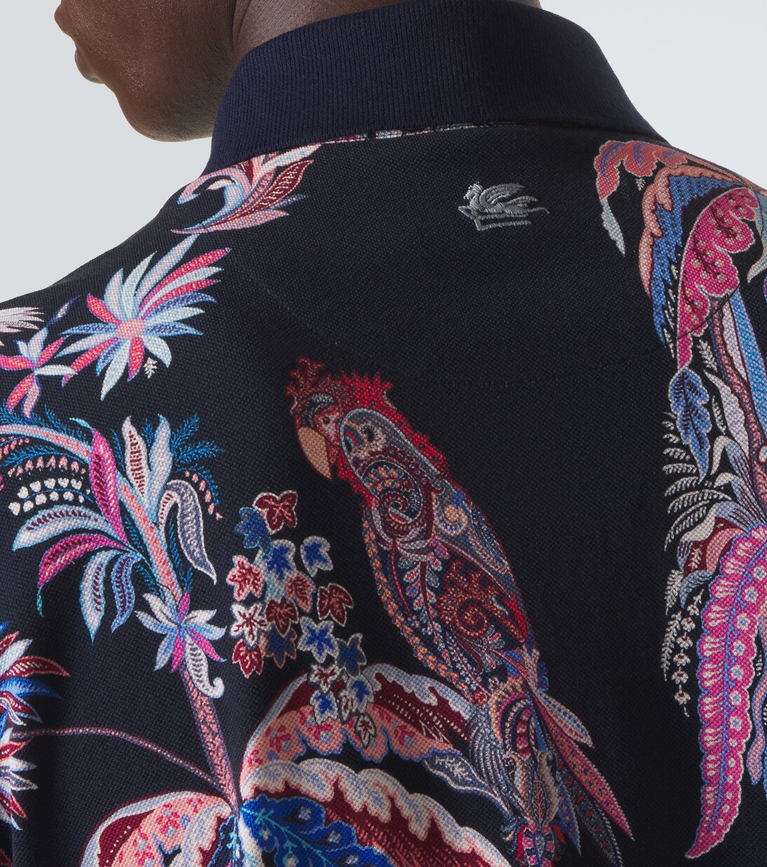 Polo en coton à imprimé | Etro