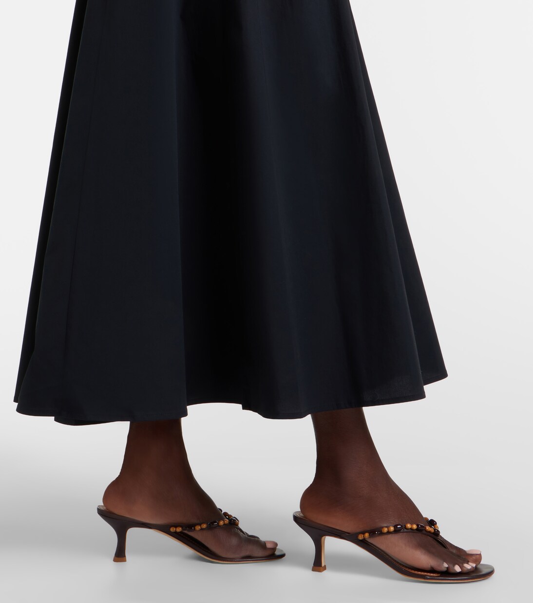 Robe midi Margi en coton | Staud