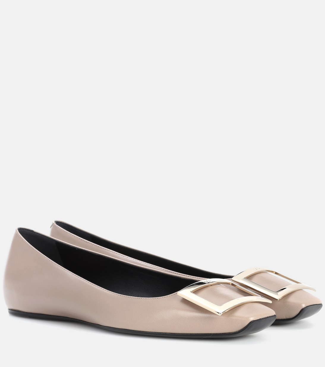 Belle Vivier leather ballet flats | Roger Vivier