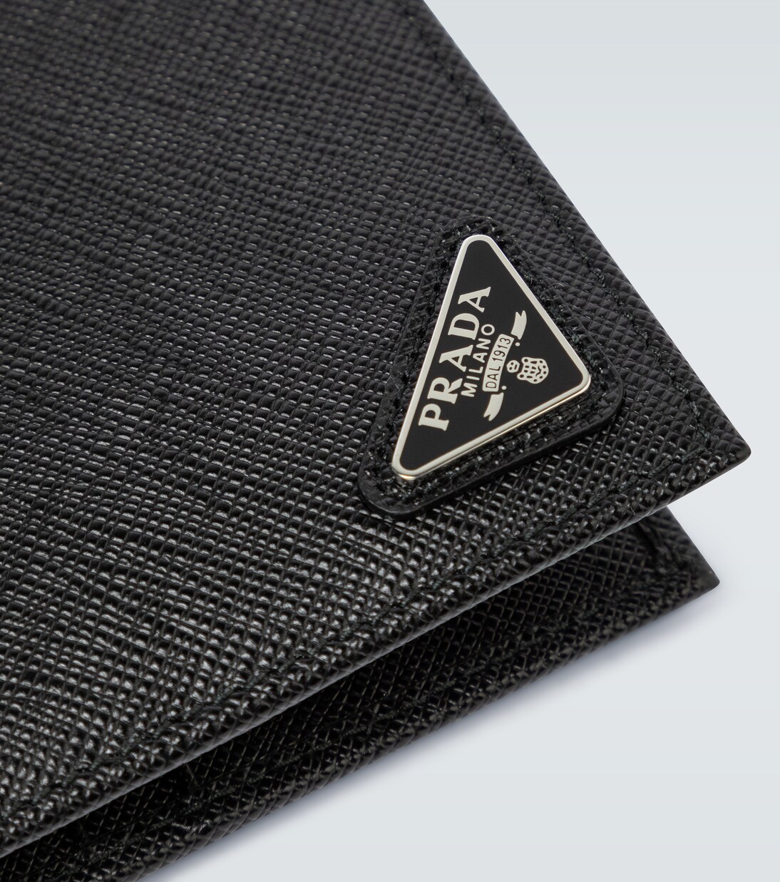 Saffiano leather billfold wallet | Prada