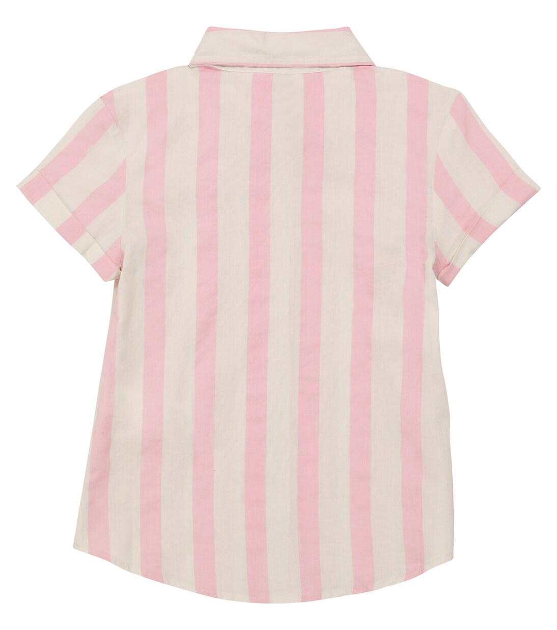 Striped short-sleeved cotton shirt | The Animals Observatory