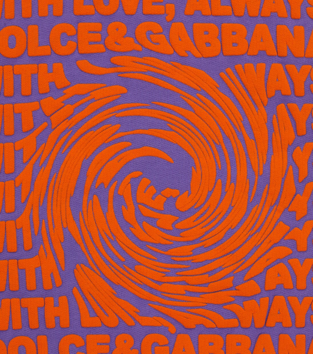 Sweat-shirt imprimé en coton | Dolce&Gabbana Kids