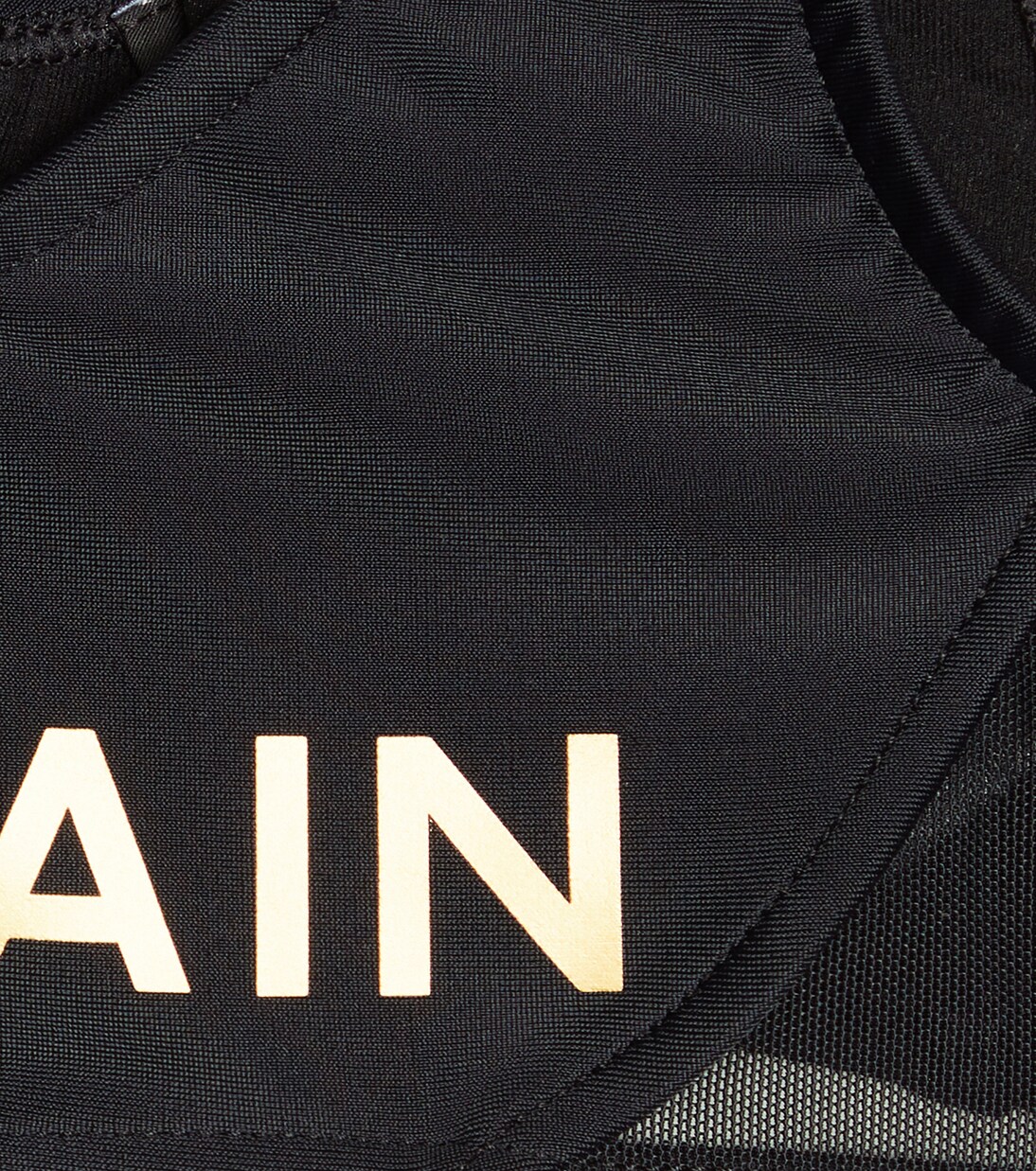 Logo crop top | Balmain Kids