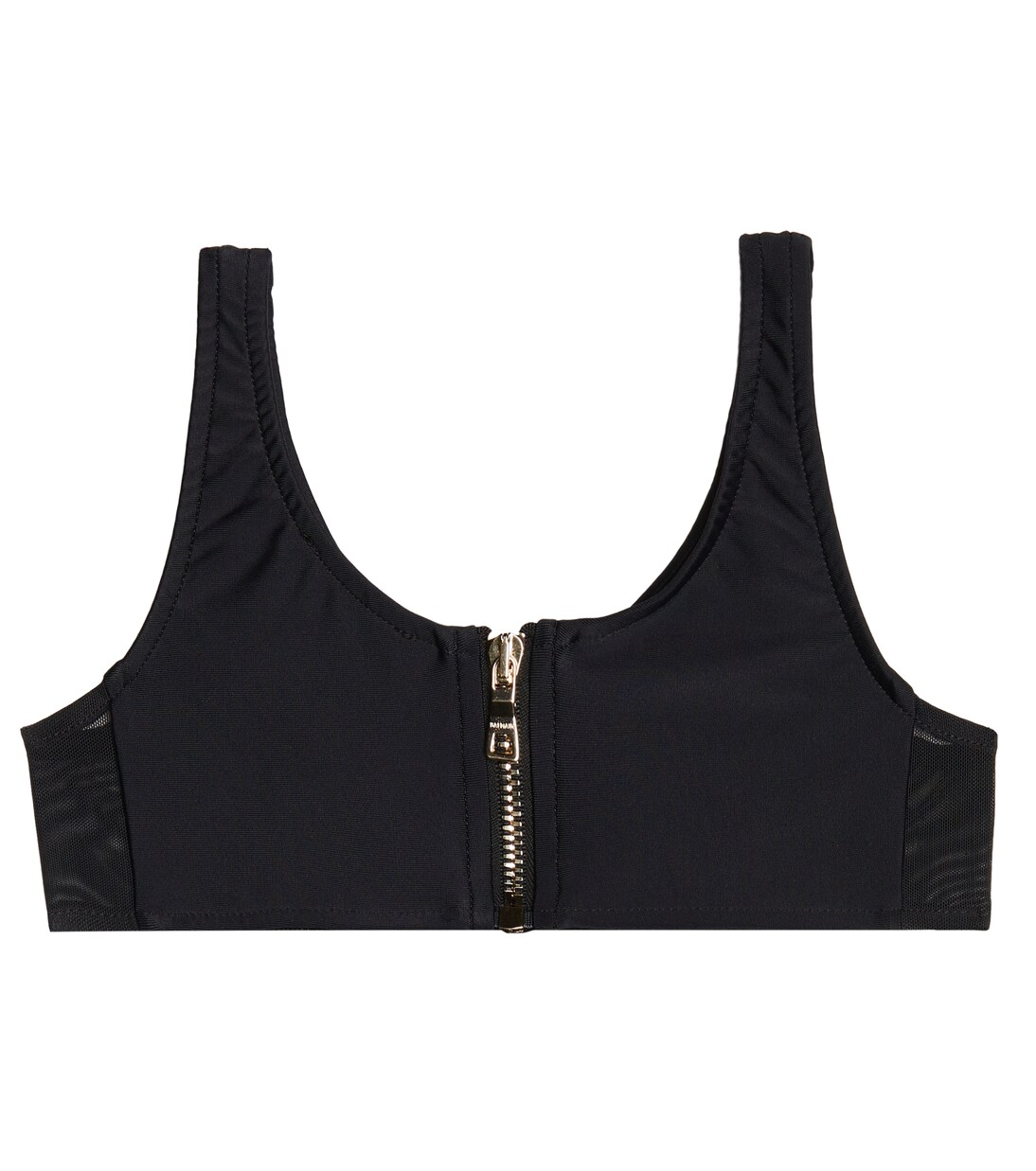 Logo crop top | Balmain Kids