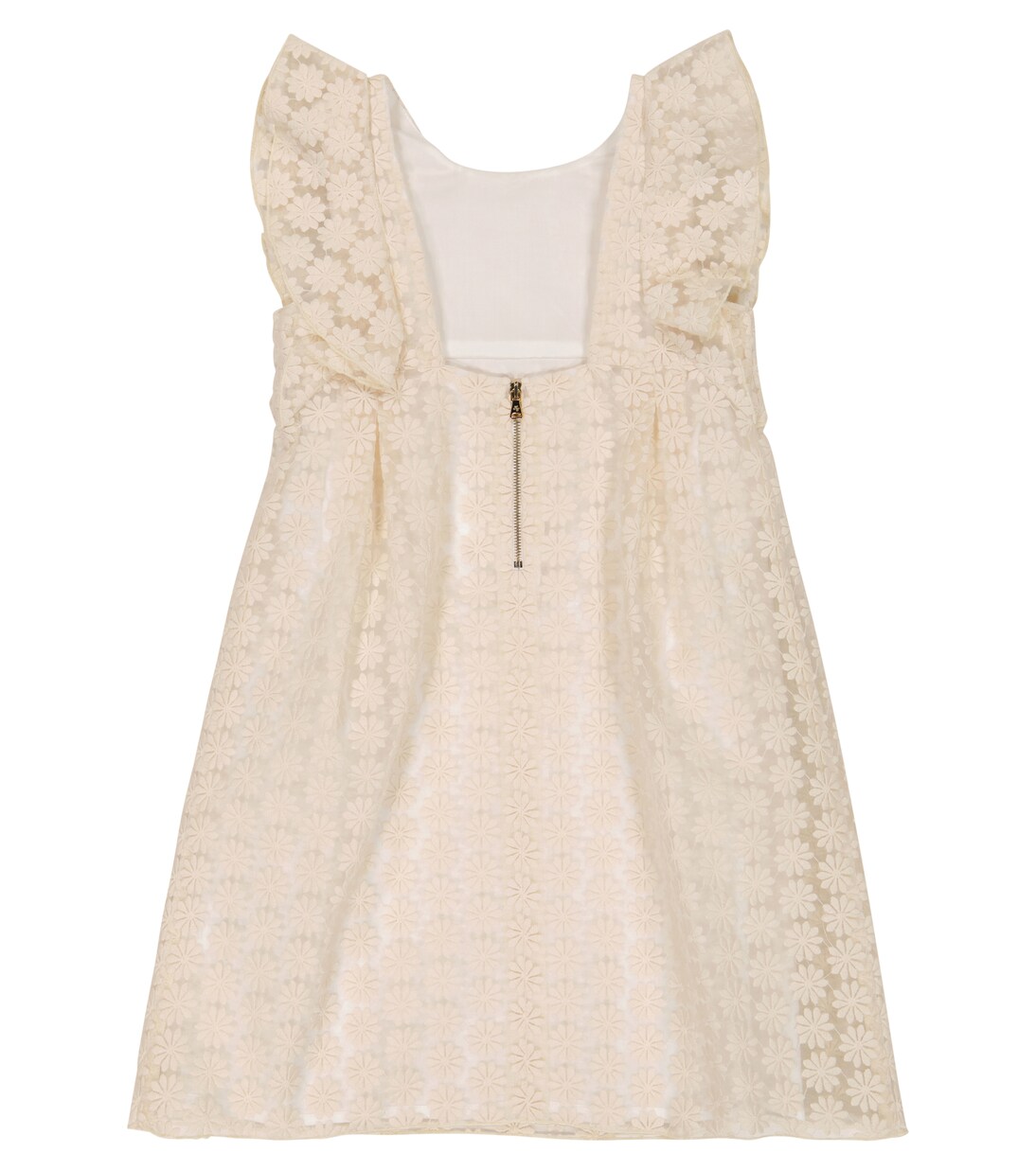 Robe midi en coton mélangé à fleurs | Tartine et Chocolat