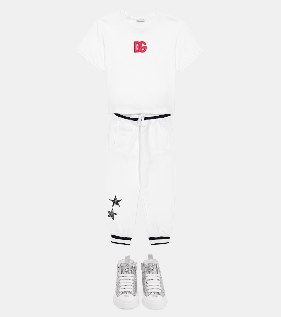 Cotton sweatpants | Dolce&Gabbana Kids