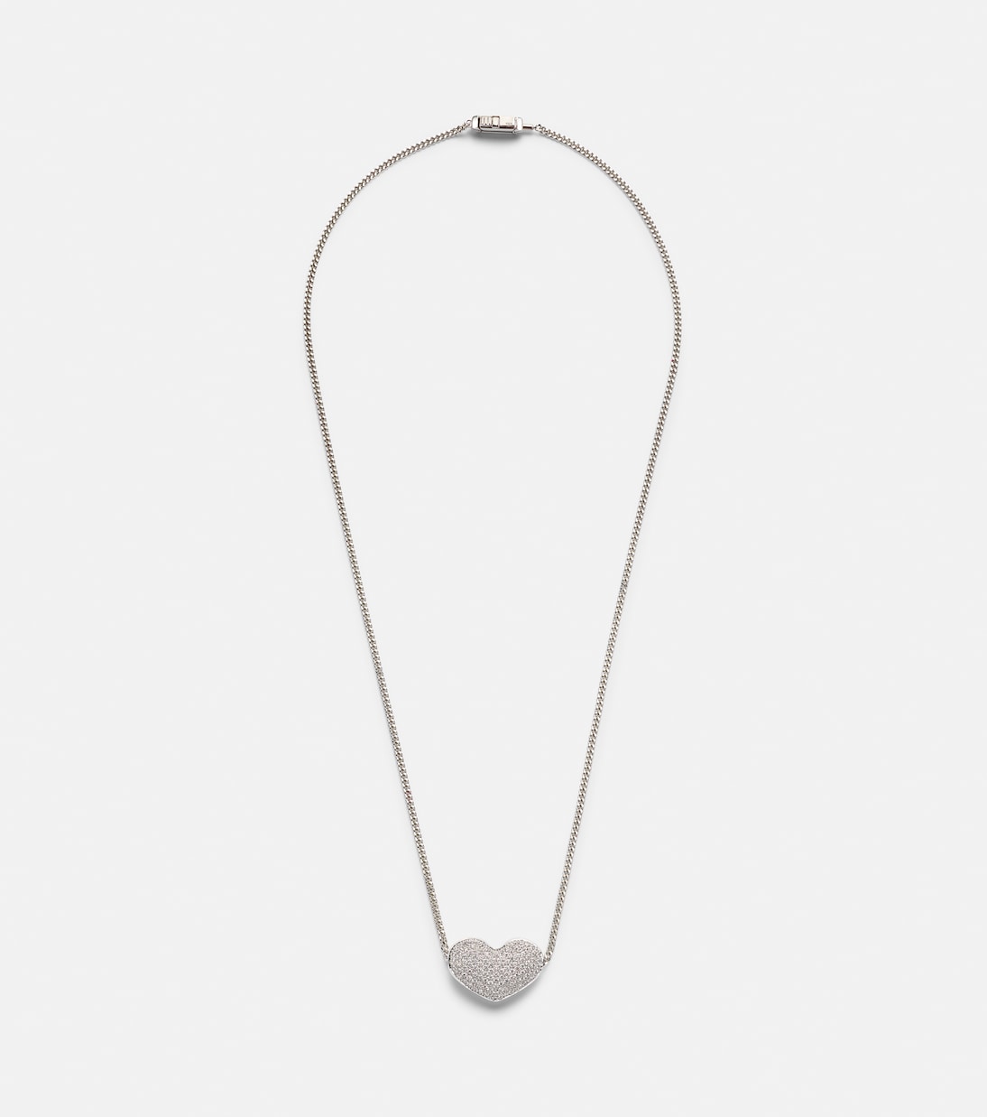 Halskette Heart aus 18kt Weißgold mit Diamanten | Eéra