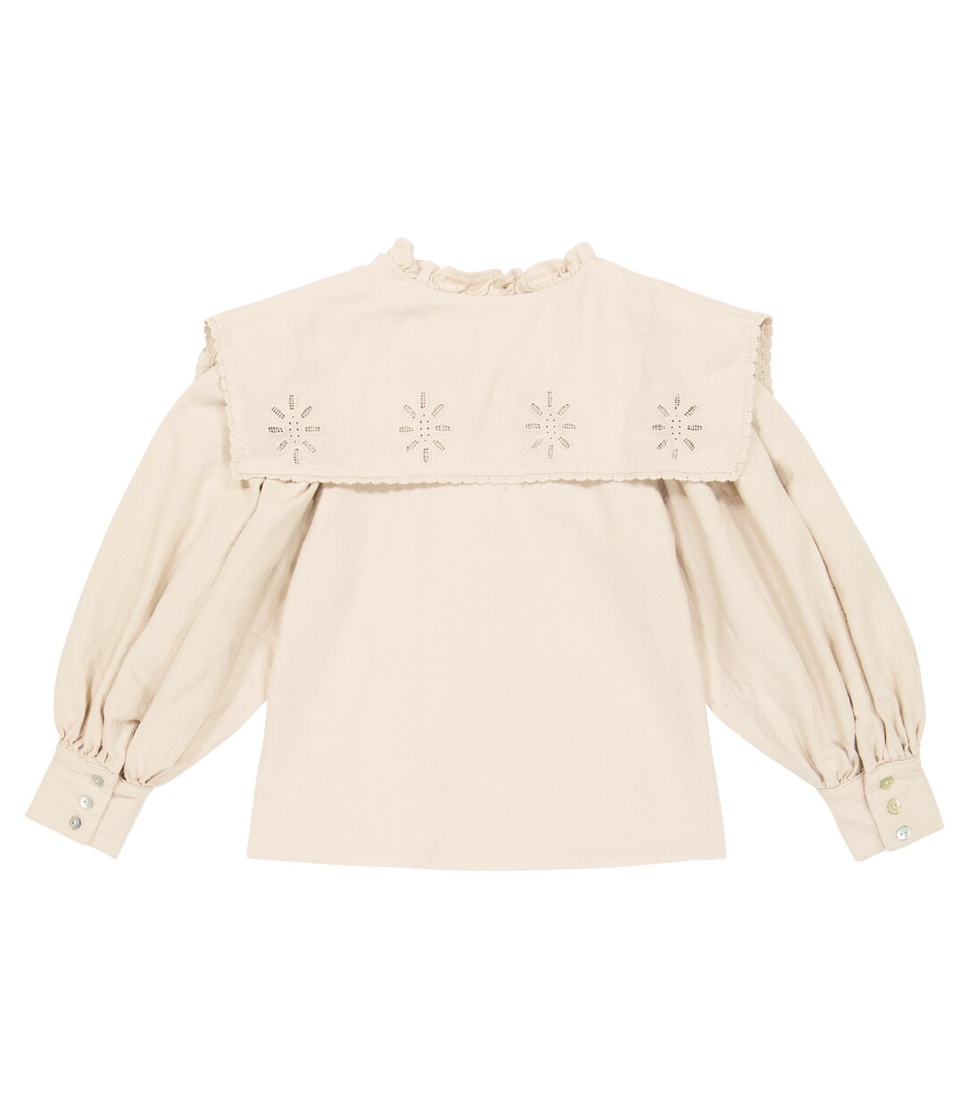 Geraldine cotton piqué blouse | The New Society