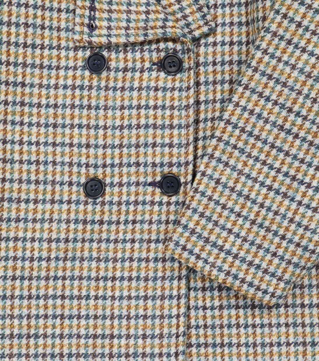 Jeanne houndstooth wool coat | The New Society