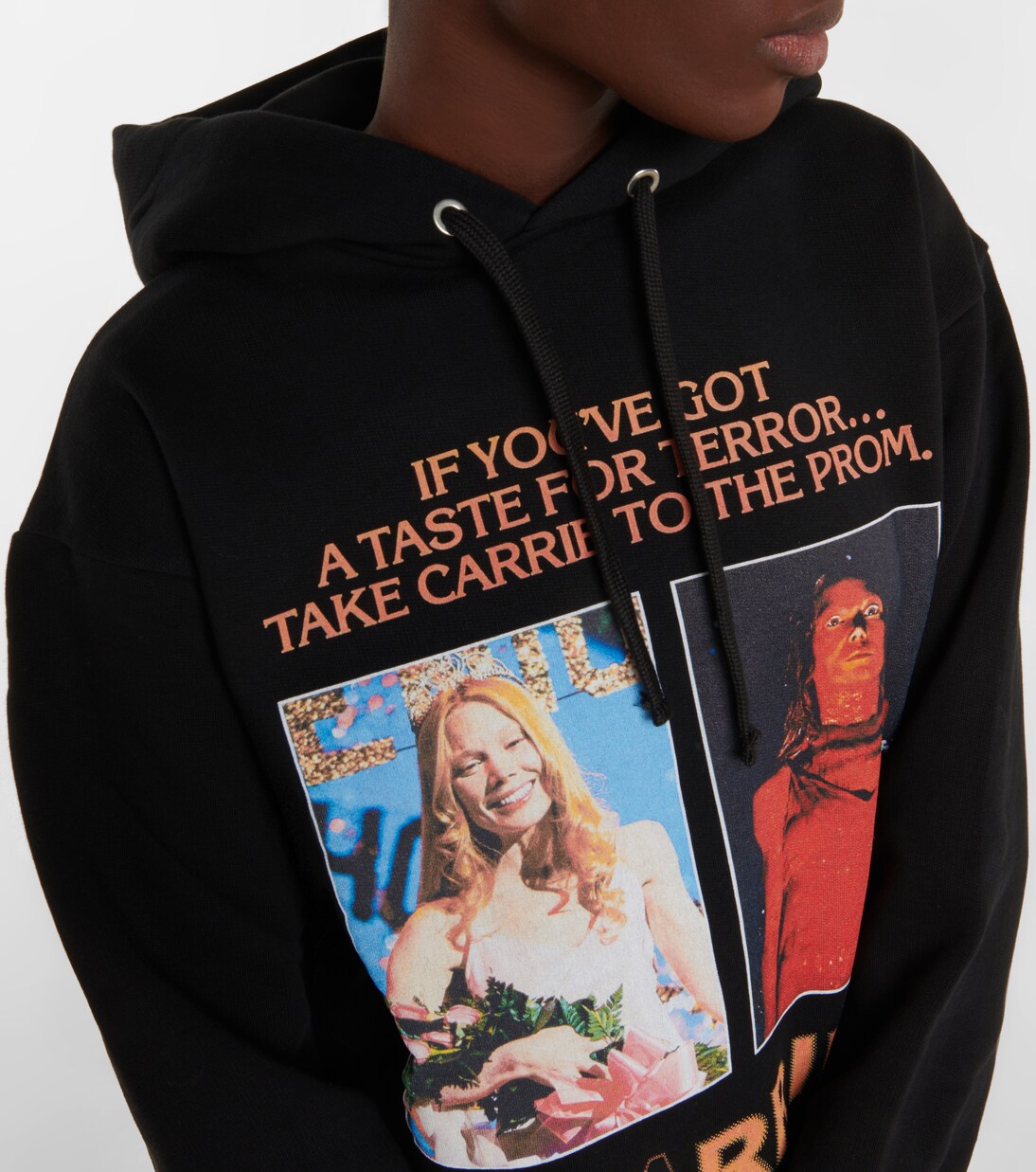 Felpa con cappuccio in jersey di cotone | JW Anderson