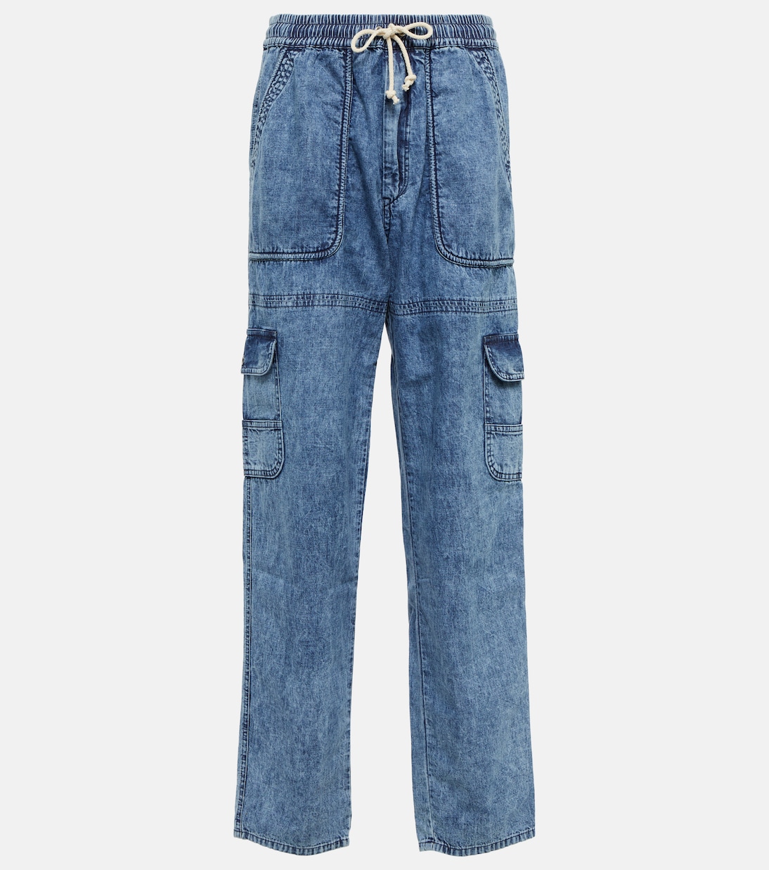 Gerade Hose Viamao aus Baumwoll-Chambray | Marant Etoile