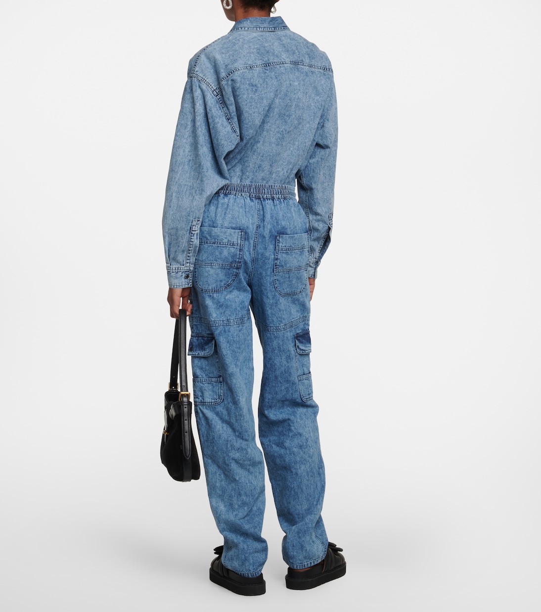 Gerade Hose Viamao aus Baumwoll-Chambray | Marant Etoile