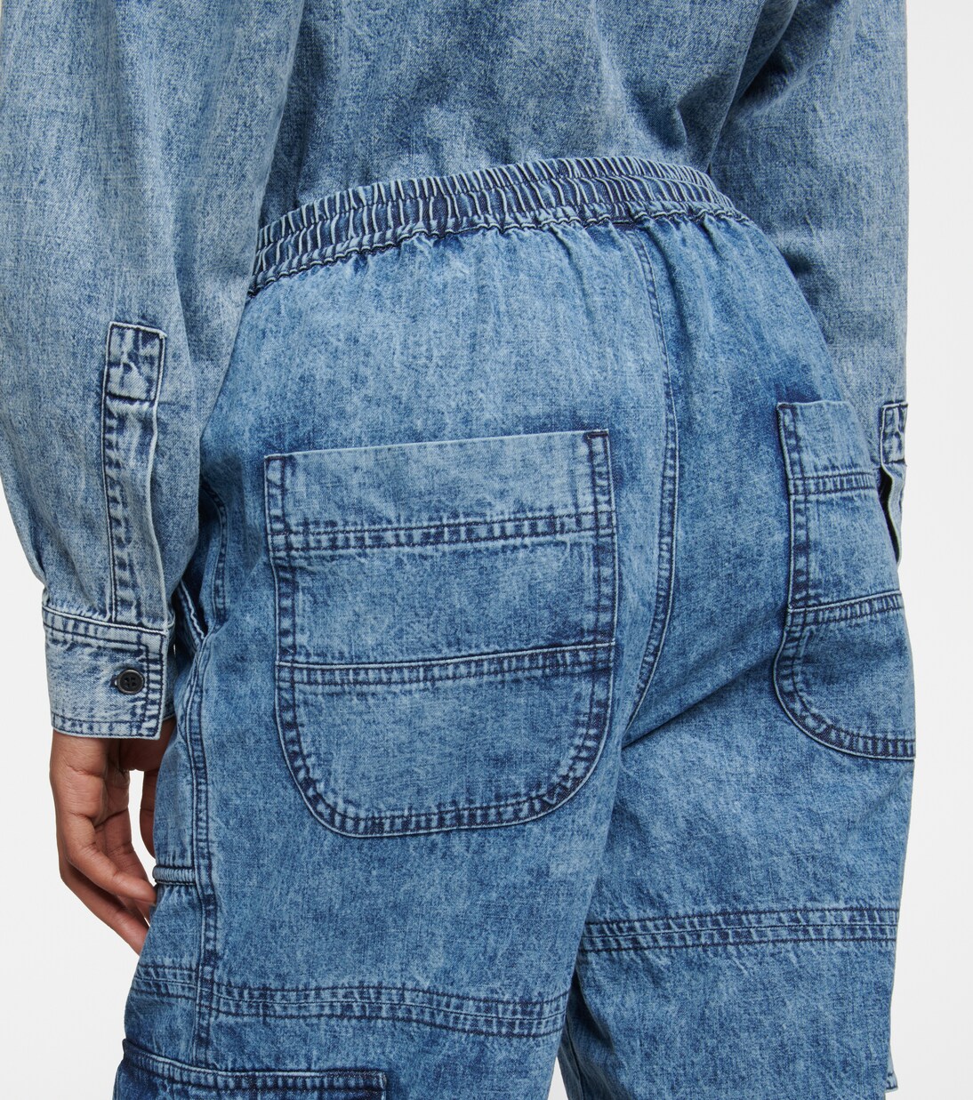 Gerade Hose Viamao aus Baumwoll-Chambray | Marant Etoile