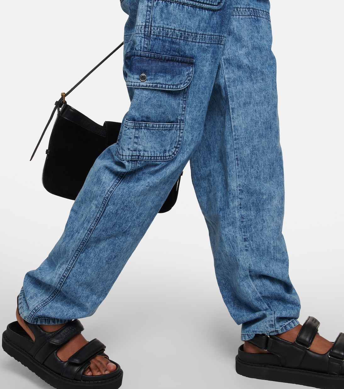 Gerade Hose Viamao aus Baumwoll-Chambray | Marant Etoile