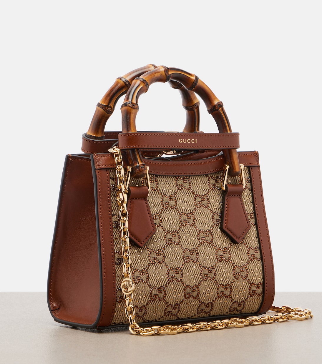Tote Diana Mini GG de lona | Gucci