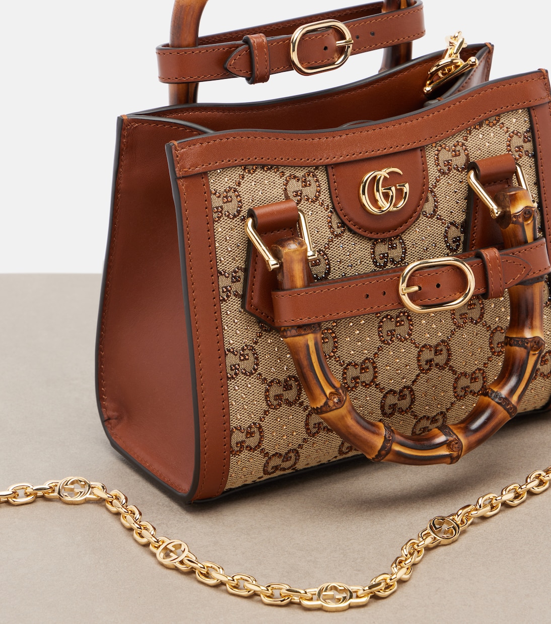 Tote Diana Mini GG de lona | Gucci