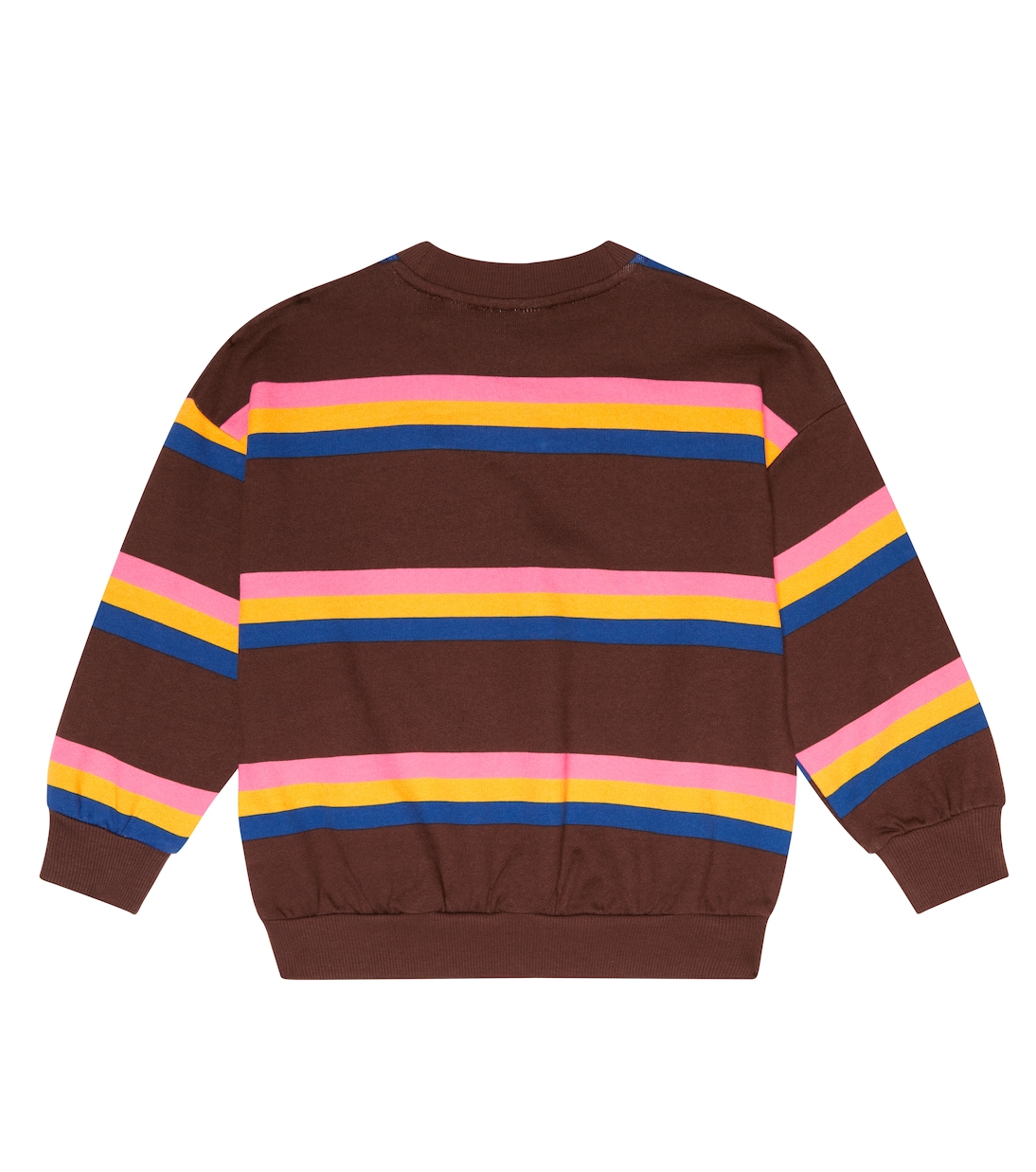 Striped cotton jersey sweatshirt | Mini Rodini